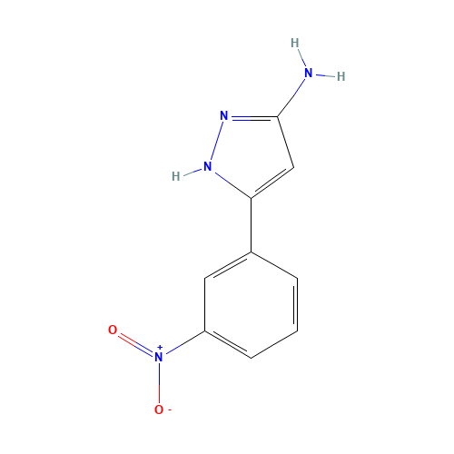 5-(3-nitrophenyl)-1H-pyrazol-3-amine (CAS: 142338-69-0) - Related Chemical Product