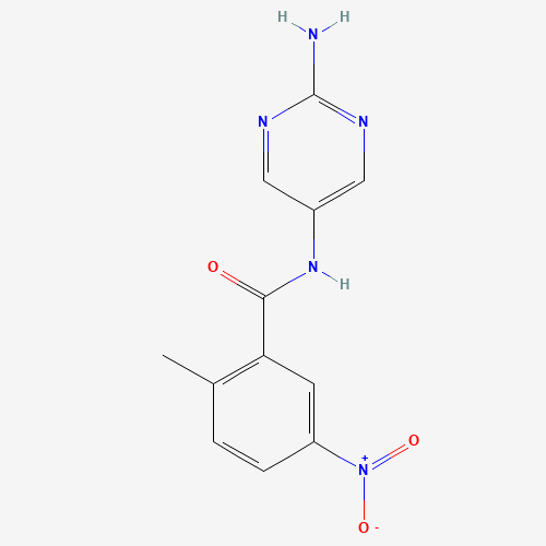 N-(2-aminopyrimidin-5-yl)-2-methyl-5-nitrobenzamide (CAS: 925896-84-0) - Related Chemical Product