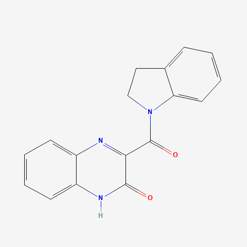 3-(2,3-dihydroindole-1-carbonyl)-1H-quinoxalin-2-one (CAS: 1374848-77-7) - Related Chemical Product