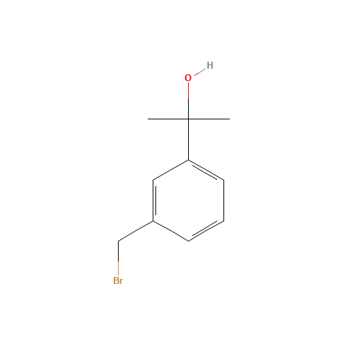2-[3-(bromomethyl)phenyl]propan-2-ol (CAS: 136279-23-7) - Related Chemical Product