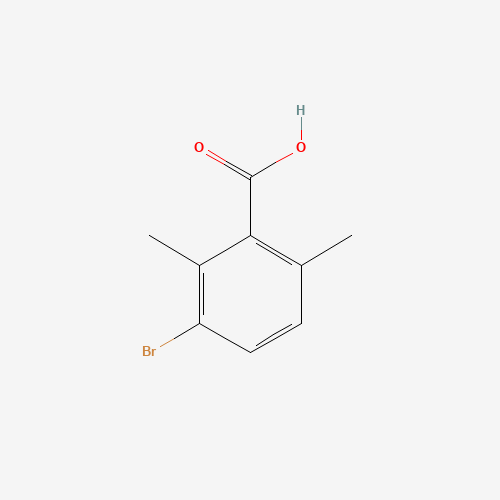 3-bromo-2,6-dimethylbenzoic acid (CAS: 123278-07-9) - Chemical Structure and Molecular Formula 