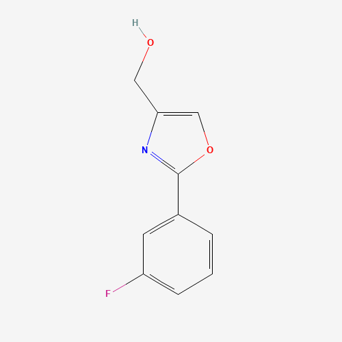 [2-(3-fluorophenyl)-1,3-oxazol-4-yl]methanol (CAS: 885272-81-1) - Related Chemical Product