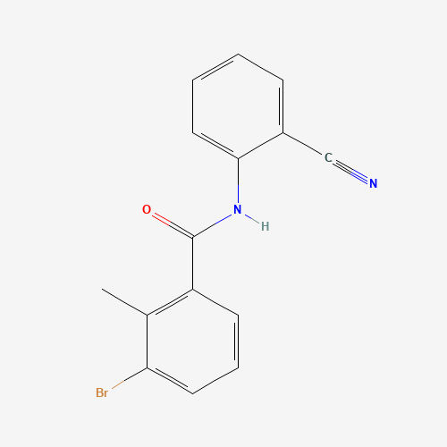 3-bromo-N-(2-cyanophenyl)-2-methylbenzamide (CAS: 1363165-97-2) - Related Chemical Product
