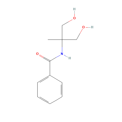 N-(1,3-dihydroxy-2-methylpropan-2-yl)benzamide (CAS: 137378-24-6) - Chemical Structure and Molecular Formula 