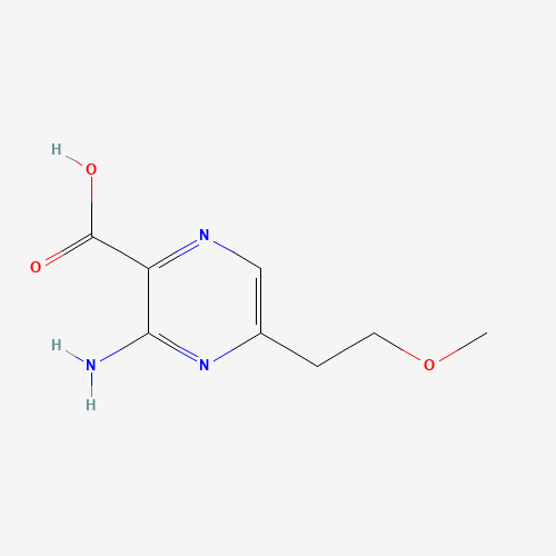 3-amino-5-(2-methoxyethyl)pyrazine-2-carboxylic acid (CAS: 1425842-95-0) - Related Chemical Product