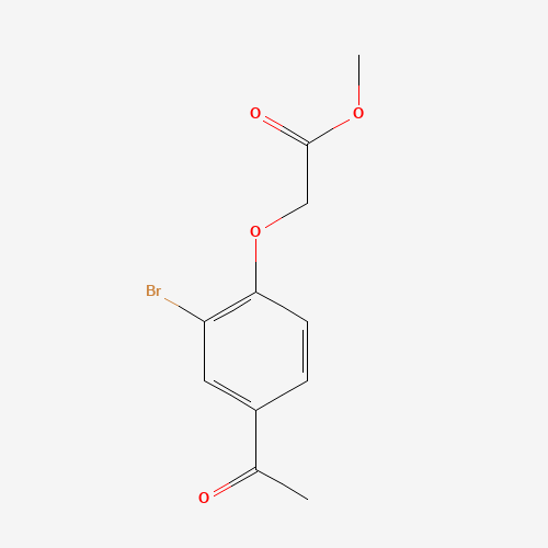 methyl 2-(4-acetyl-2-bromophenoxy)acetate (CAS: 1242846-63-4) - Related Chemical Product