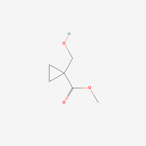 methyl 1-(hydroxymethyl)cyclopropane-1-carboxylate (CAS: 88157-42-0) - Chemical Structure and Molecular Formula 