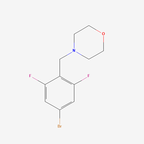 4-[(4-bromo-2,6-difluorophenyl)methyl]morpholine (CAS: 1092563-36-4) - Related Chemical Product