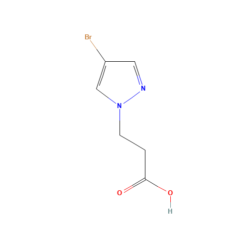 3-(4-bromopyrazol-1-yl)propanoic acid (CAS: 925146-35-6) - Related Chemical Product