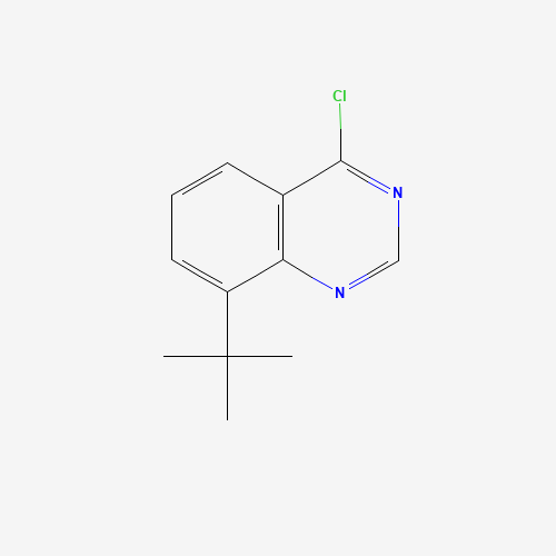 8-tert-butyl-4-chloroquinazoline (CAS: 1352329-40-8) - Chemical Structure and Molecular Formula 