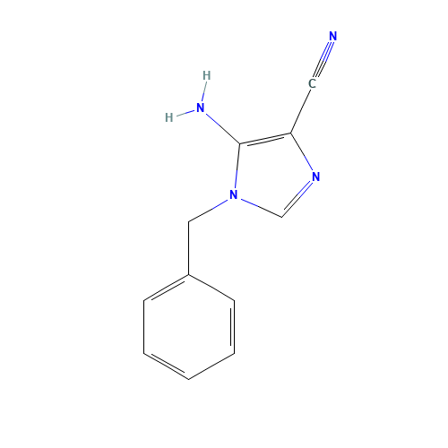 5-amino-1-benzylimidazole-4-carbonitrile (CAS: 60598-48-3) - Related Chemical Product