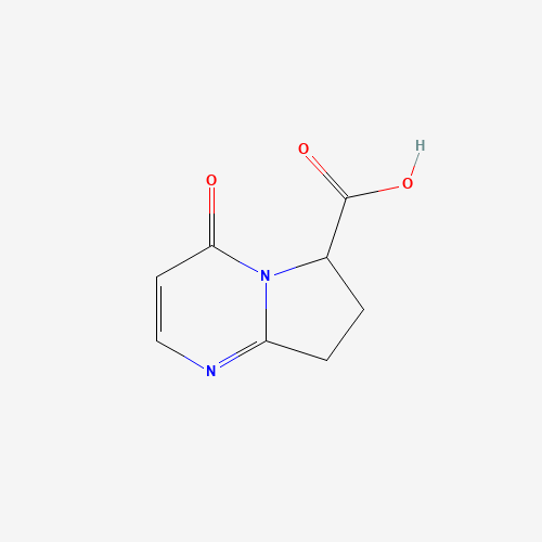 4-oxo-7,8-dihydro-6H-pyrrolo[1,2-a]pyrimidine-6-carboxylic acid (CAS: 1369766-03-9) - Related Chemical Product