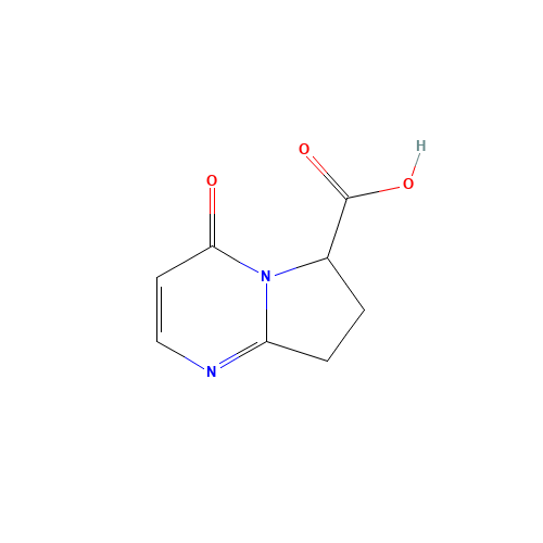 4-oxo-7,8-dihydro-6H-pyrrolo[1,2-a]pyrimidine-6-carboxylic acid (CAS: 1369766-03-9) - Related Chemical Product