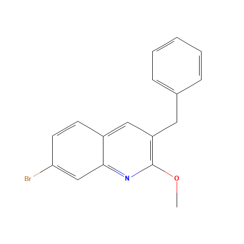 3-benzyl-7-bromo-2-methoxyquinoline (CAS: 918648-51-8) - Related Chemical Product