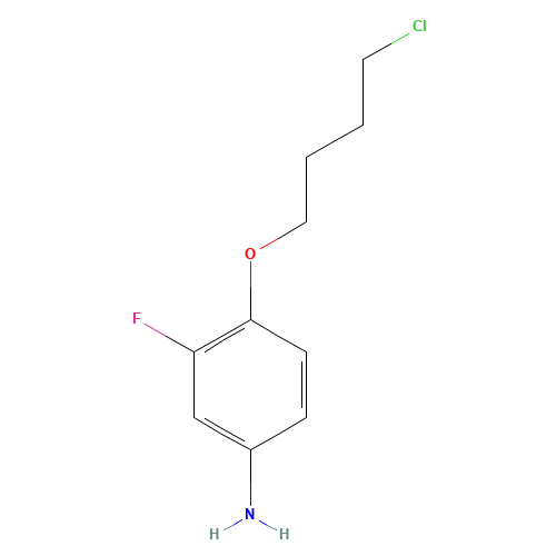 4-(4-chlorobutoxy)-3-fluoroaniline (CAS: 1453214-00-0) - Related Chemical Product