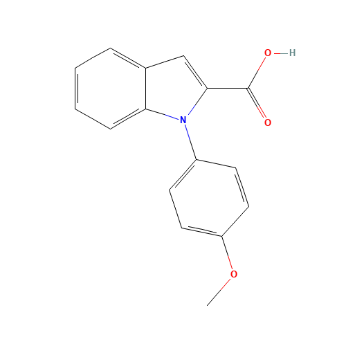 1-(4-methoxyphenyl)indole-2-carboxylic acid (CAS: 300365-79-1) - Related Chemical Product