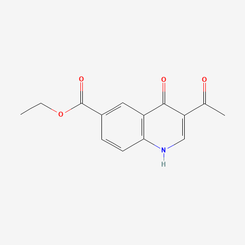 ethyl 3-acetyl-4-oxo-1H-quinoline-6-carboxylate (CAS: 892286-75-8) - Related Chemical Product