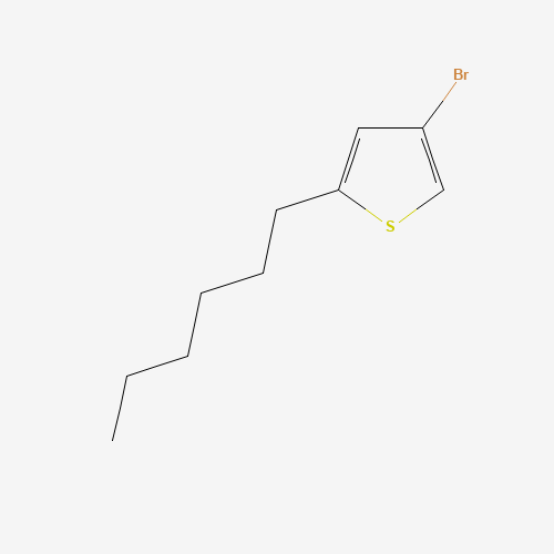 4-bromo-2-hexylthiophene (CAS: 155954-63-5) - Related Chemical Product