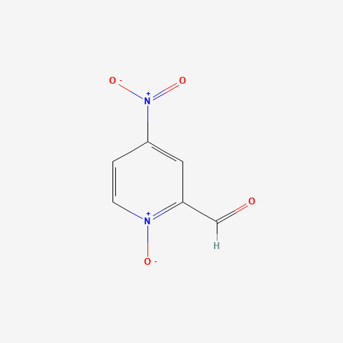 4-nitro-1-oxidopyridin-1-ium-2-carbaldehyde (CAS: 65227-58-9) - Related Chemical Product
