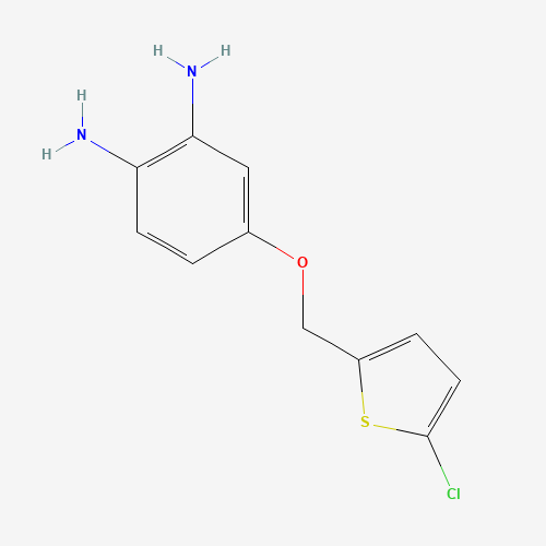 4-[(5-chlorothiophen-2-yl)methoxy]benzene-1,2-diamine (CAS: 1262788-83-9) - Related Chemical Product