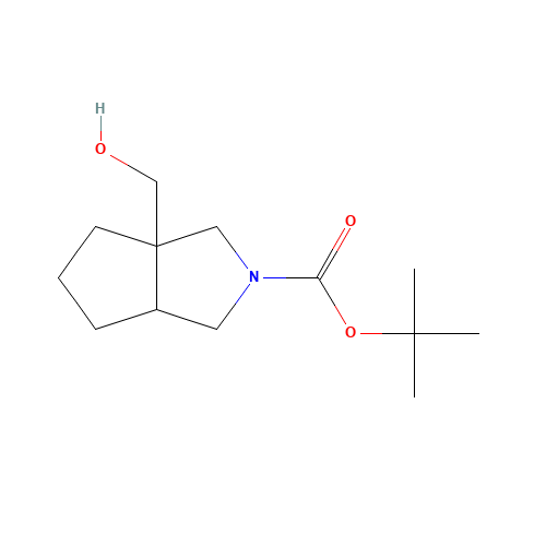 tert-butyl 3a-(hydroxymethyl)-1,3,4,5,6,6a-hexahydrocyclopenta[c]pyrrole-2-carboxylate (CAS: 1223748-37-5) - Related Chemical Product
