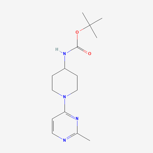 tert-butyl N-[1-(2-methylpyrimidin-4-yl)piperidin-4-yl]carbamate (CAS: 1329672-50-5) - Related Chemical Product