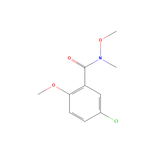 5-chloro-N,2-dimethoxy-N-methylbenzamide (CAS: 187396-78-7) - Related Chemical Product