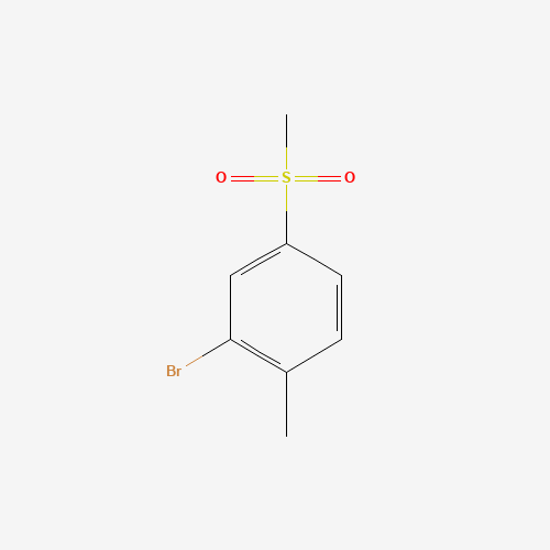 2-bromo-1-methyl-4-methylsulfonylbenzene (CAS: 702672-96-6) - Related Chemical Product