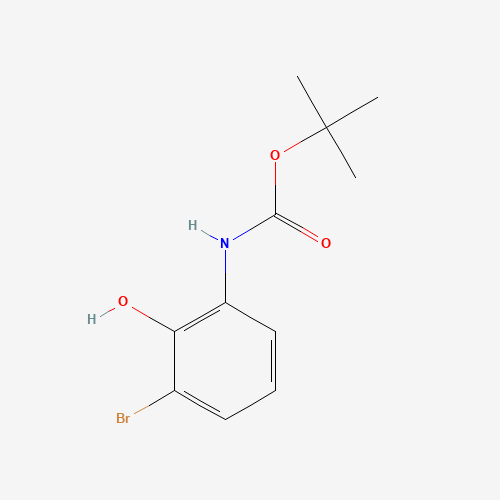 tert-butyl N-(3-bromo-2-hydroxyphenyl)carbamate (CAS: 1415928-80-1) - Related Chemical Product