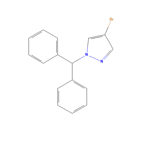1-benzhydryl-4-bromopyrazole (CAS: 1430751-66-8) - Related Chemical Product