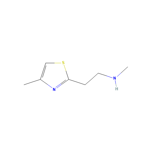 N-methyl-2-(4-methyl-1,3-thiazol-2-yl)ethanamine (CAS: 642929-37-1) - Related Chemical Product