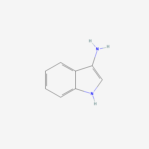 1H-indol-2-amine (CAS: 56480-48-9) - Chemical Structure and Molecular Formula 