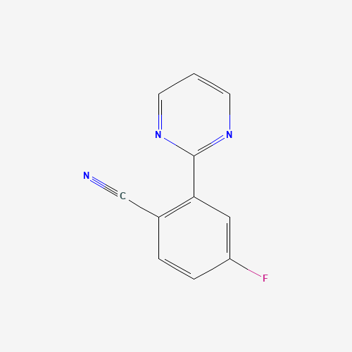 4-fluoro-2-pyrimidin-2-ylbenzonitrile (CAS: 1293285-86-5) - Related Chemical Product