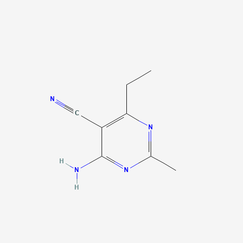 4-amino-6-ethyl-2-methylpyrimidine-5-carbonitrile (CAS: 37046-95-0) - Related Chemical Product