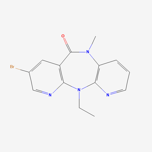 8-bromo-11-ethyl-5-methyldipyrido[2,3-d:2',3'-h][1,4]diazepin-6-one (CAS: 162109-00-4) - Related Chemical Product