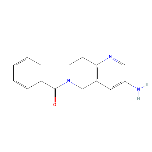 (3-amino-7,8-dihydro-5H-1,6-naphthyridin-6-yl)-phenylmethanone (CAS: 625099-25-4) - Related Chemical Product