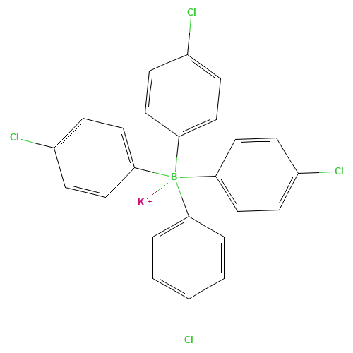 potassium;tetrakis(4-chlorophenyl)boranuide (CAS: 14680-77-4) - Related Chemical Product