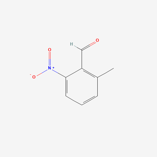 2-methyl-6-nitrobenzaldehyde (CAS: 107096-52-6) - Chemical Structure and Molecular Formula 