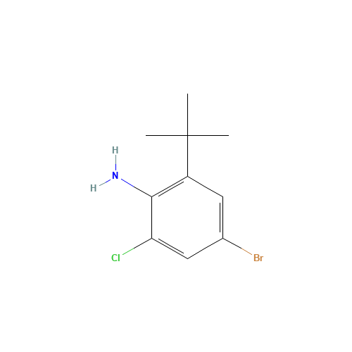 4-bromo-2-tert-butyl-6-chloroaniline (CAS: 1079742-66-7) - Related Chemical Product
