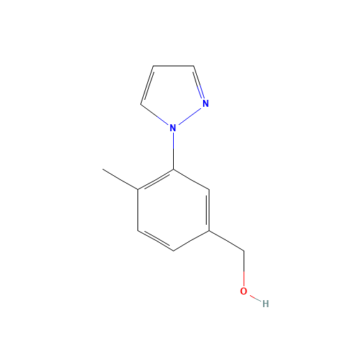 (4-methyl-3-pyrazol-1-ylphenyl)methanol (CAS: 1588887-03-9) - Related Chemical Product