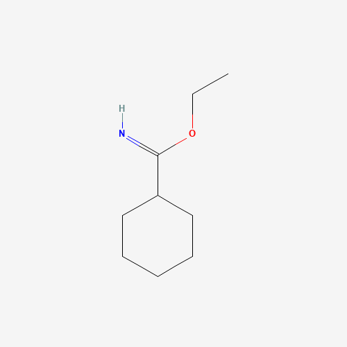 ethyl cyclohexanecarboximidate (CAS: 52186-77-3) - Chemical Structure and Molecular Formula 