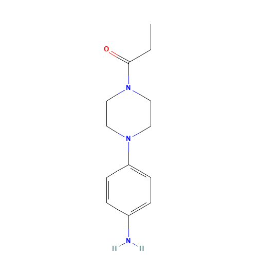 1-[4-(4-aminophenyl)piperazin-1-yl]propan-1-one (CAS: 442549-70-4) - Related Chemical Product