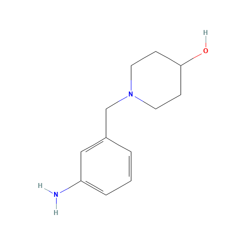 1-[(3-aminophenyl)methyl]piperidin-4-ol (CAS: 1016757-84-8) - Related Chemical Product