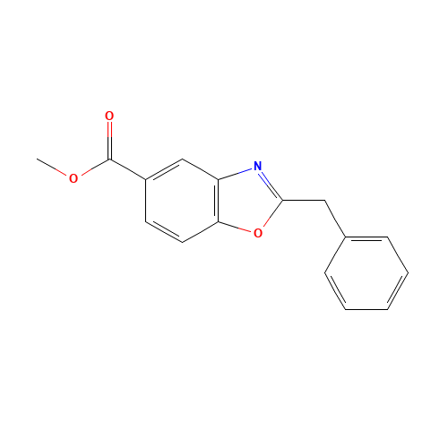 methyl 2-benzyl-1,3-benzoxazole-5-carboxylate (CAS: 773884-12-1) - Related Chemical Product