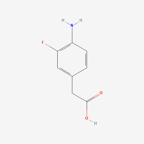 2-(4-amino-3-fluorophenyl)acetic acid (CAS: 503315-77-3) - Related Chemical Product