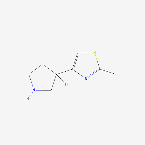 2-methyl-4-pyrrolidin-3-yl-1,3-thiazole (CAS: 1225218-96-1) - Related Chemical Product