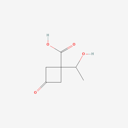 1-(1-hydroxyethyl)-3-oxocyclobutane-1-carboxylic acid (CAS: 766513-51-3) - Related Chemical Product