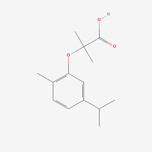 2-methyl-2-(2-methyl-5-propan-2-ylphenoxy)propanoic acid (CAS: 1293134-98-1) - Related Chemical Product