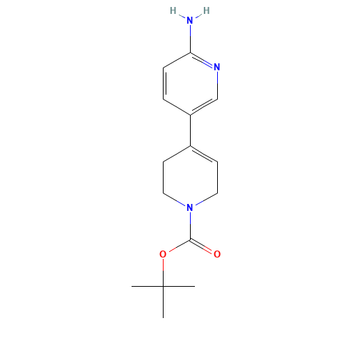 tert-butyl 4-(6-aminopyridin-3-yl)-3,6-dihydro-2H-pyridine-1-carboxylate (CAS: 1279030-84-0) - Related Chemical Product