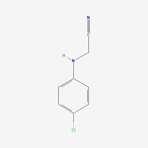 2-(4-chloroanilino)acetonitrile (CAS: 24889-92-7) - Chemical Structure and Molecular Formula 